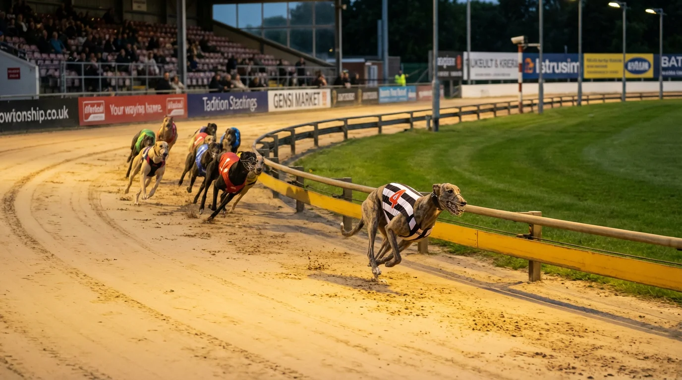 Each way betting on greyhounds — place terms and payout calculations