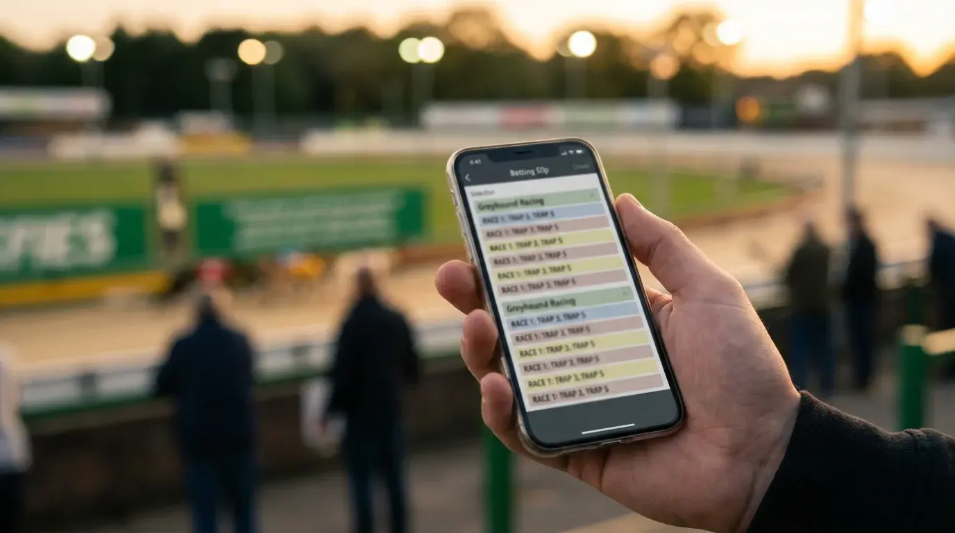 Greyhound accumulator betting — doubles, trebles and acca insurance