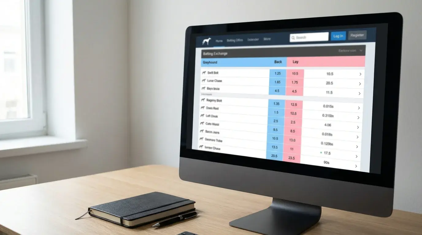 Greyhound lay betting on exchanges — strategy, liability and risk management