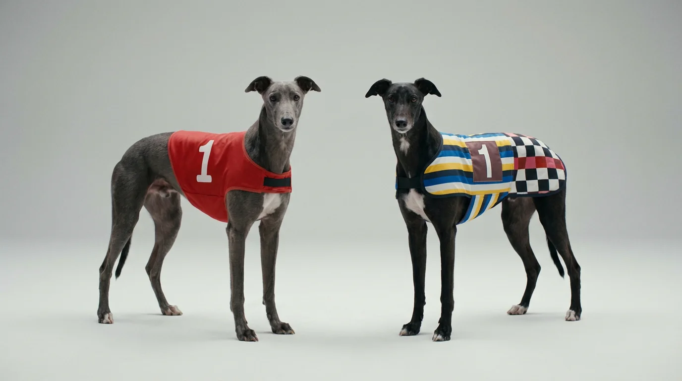 UK vs Australian greyhound racing — field sizes, lure position and betting differences